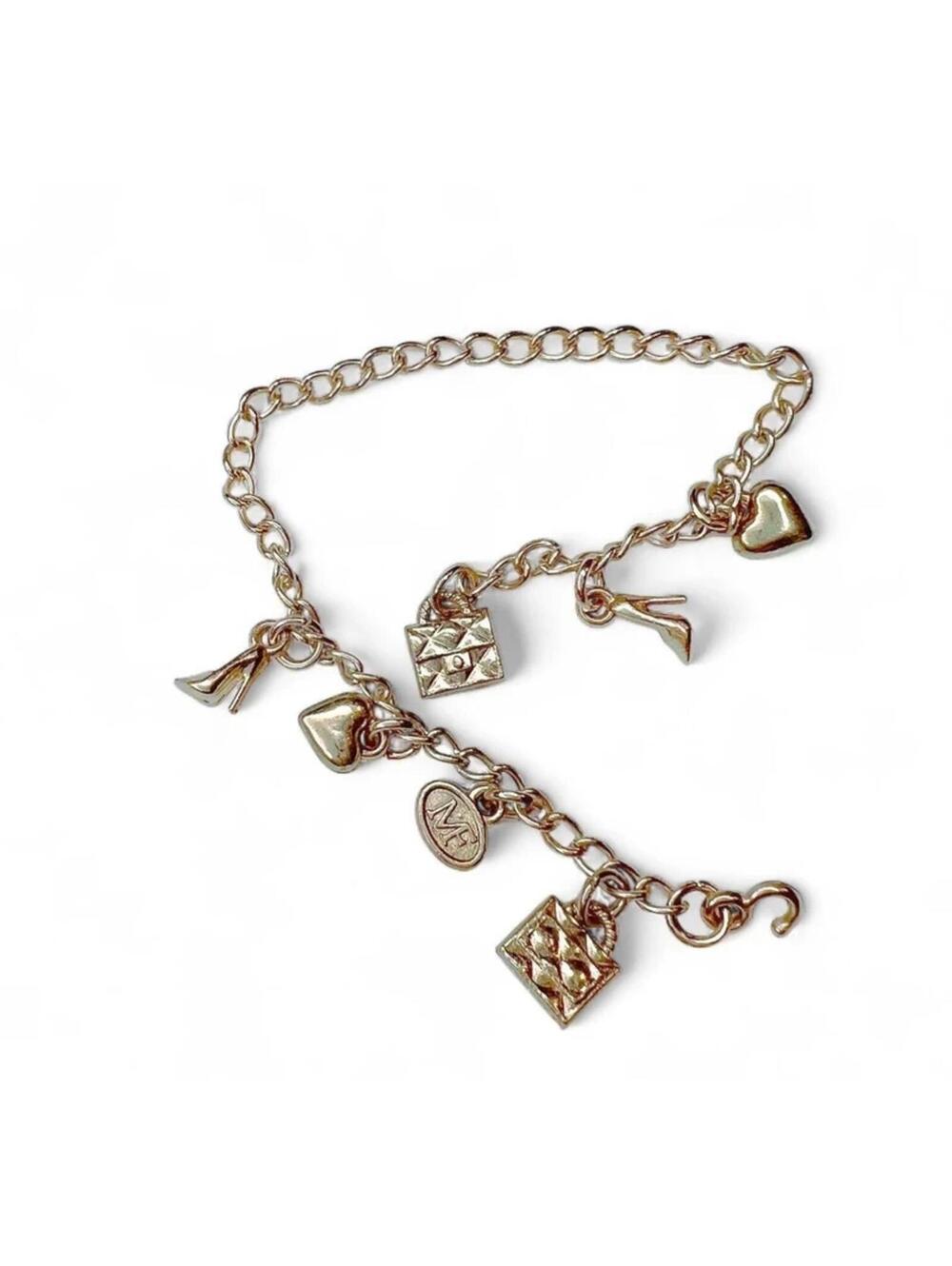 Vintage Shopping Themed Charm Bracelet